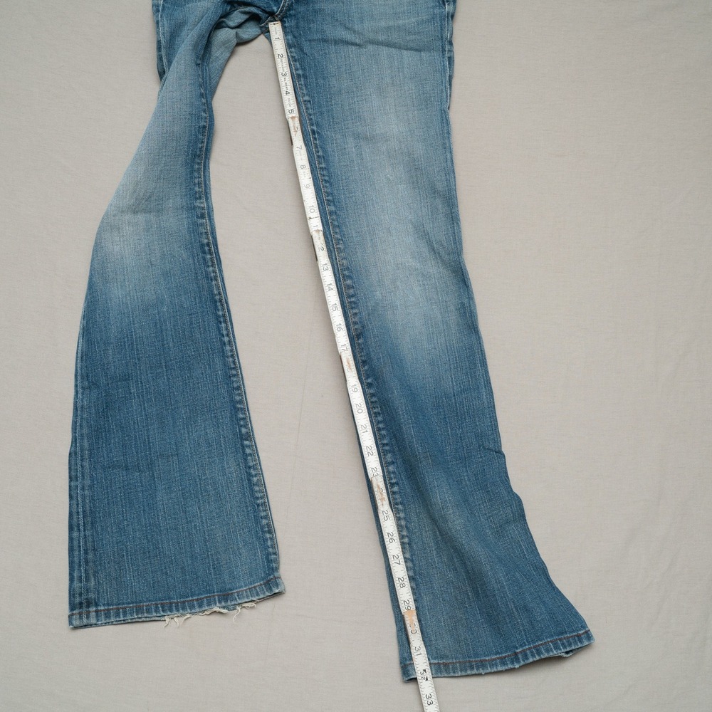 Vintage Y2k 2000s Big Star Ultra Low Rise Sweet Low Boot Cut Denim Jeans 30 - Picture 3 of 11